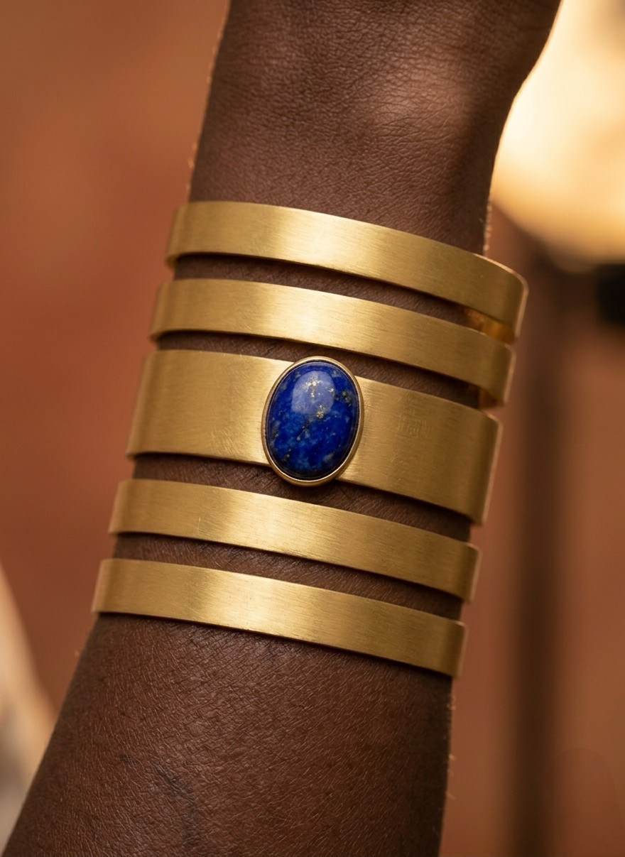Bracelete Gaia - Lazurita