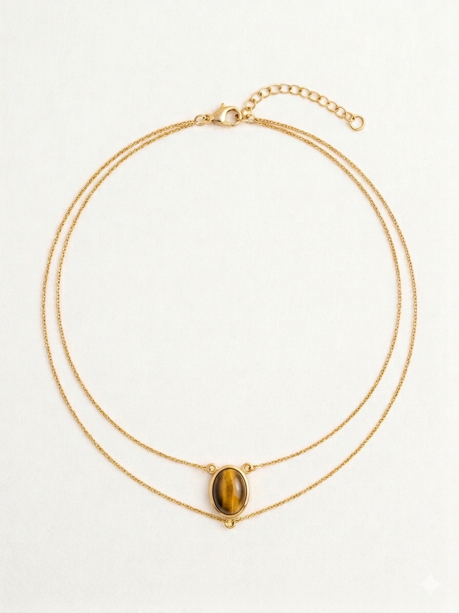 Choker Alice - Olho de Tigre