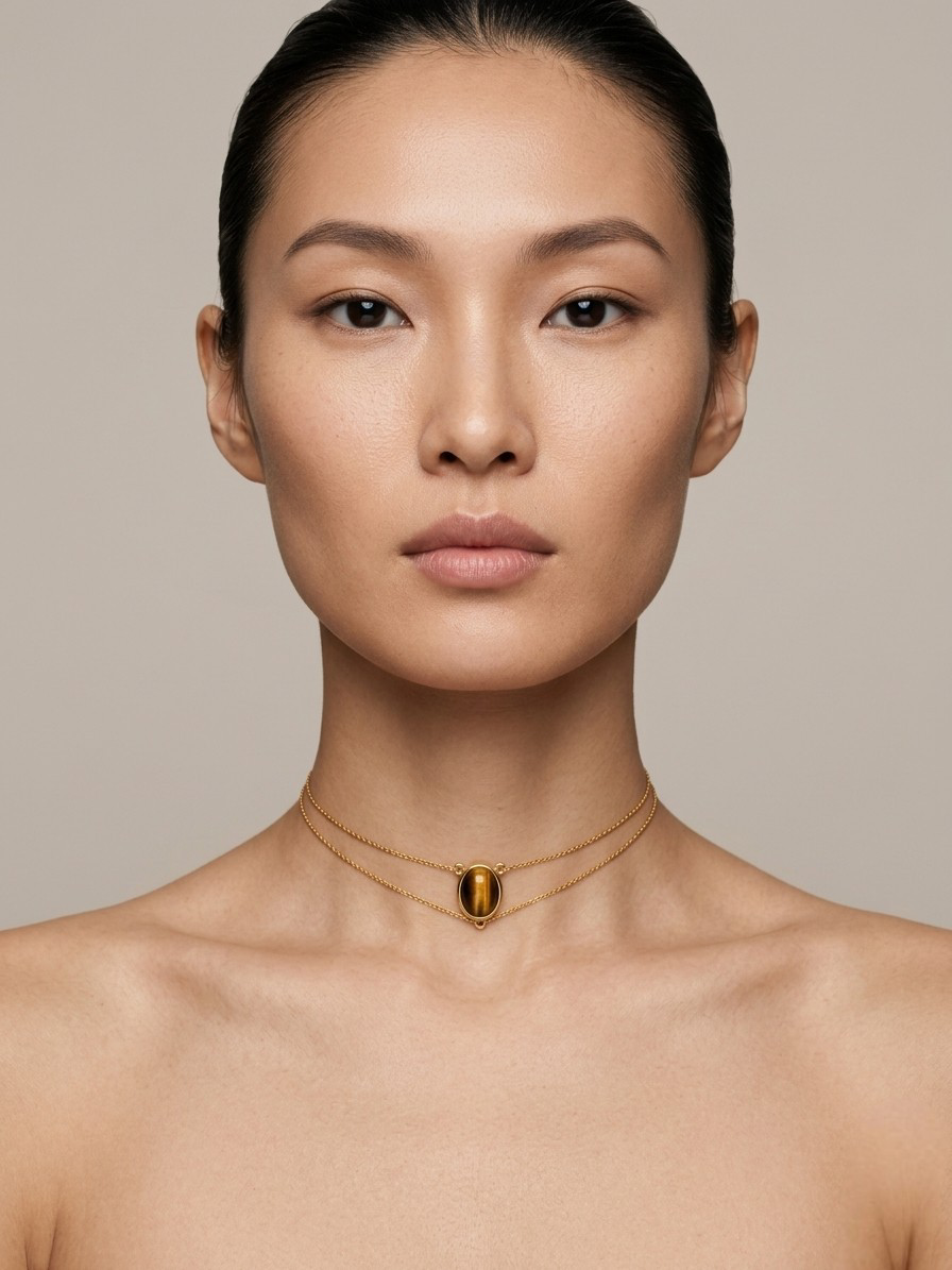 Choker Alice - Olho de Tigre
