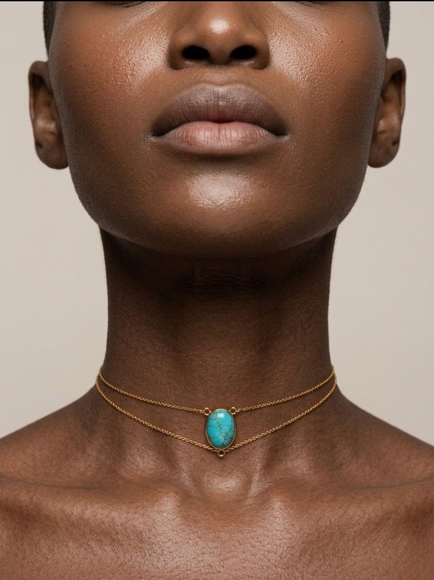 Choker Alice - Turquesa