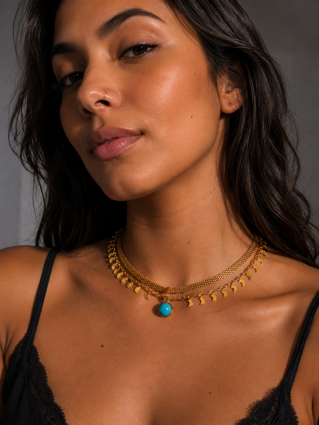Choker Lux - Turquesa