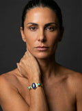 Bracelete Sagrado - Lazurita com Turquesa