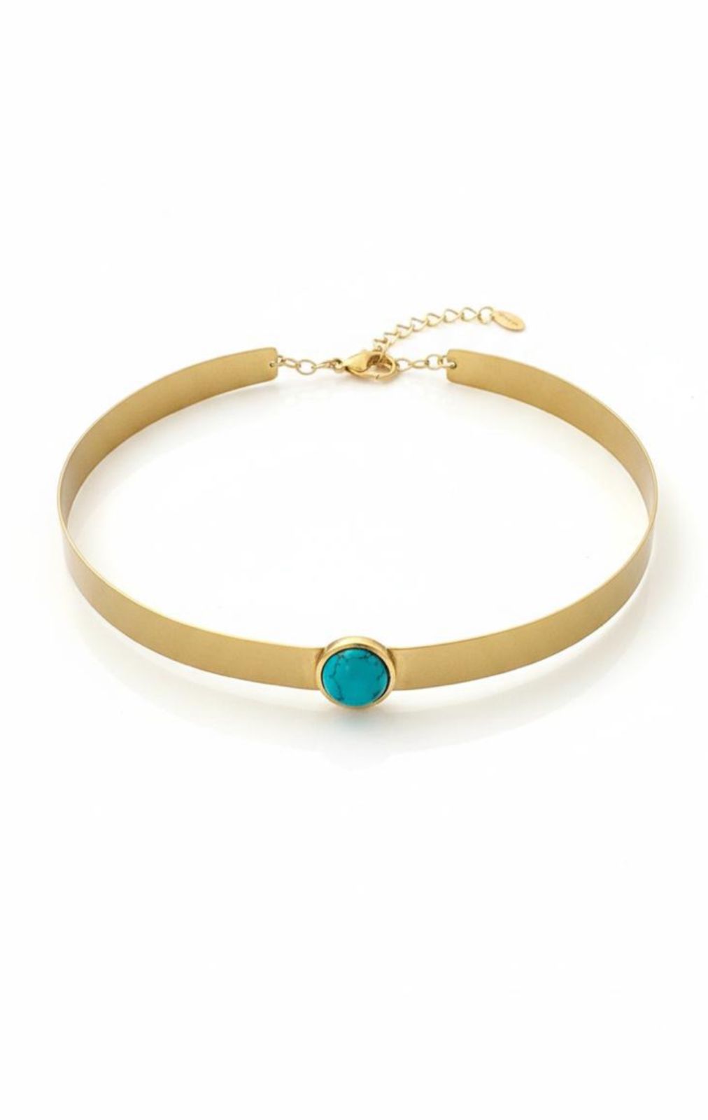 Choker Mimas - Pedra Turquesa