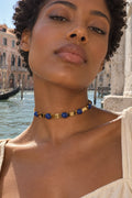 Choker Luna - Lazurita